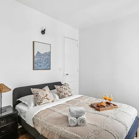Appartamento Bnbnova - 1br - Canal Saint-martin Parigi